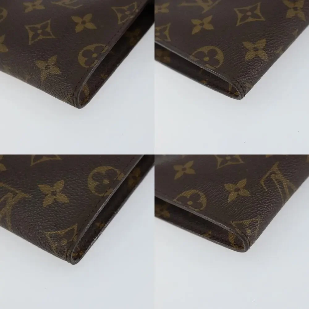 Louis Vuitton Monogram Bucket PM Accessory Pouch Brown